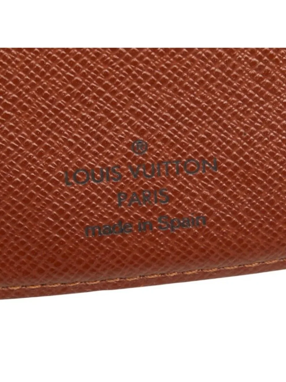 Louis Vuitton Monogram Agenda Posh Notebook Cover Brown